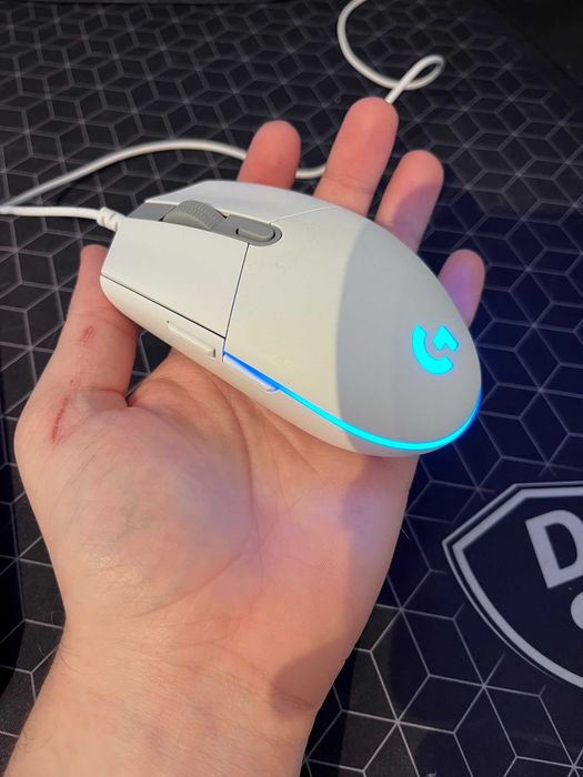 Mouse Logitech G102 Lightsync - Alb