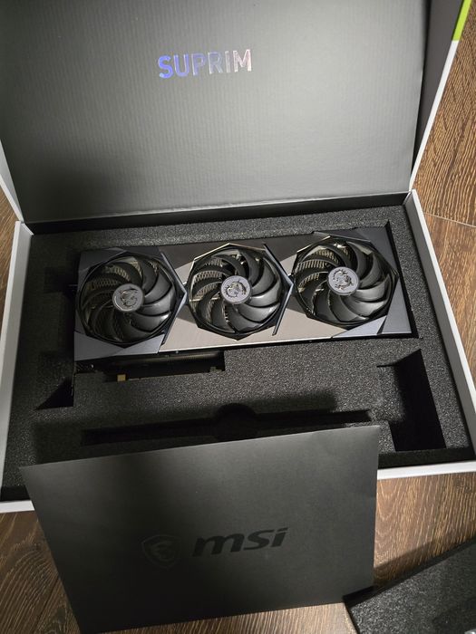 Placa Video MSI RTX 3070TI SUPRIM X