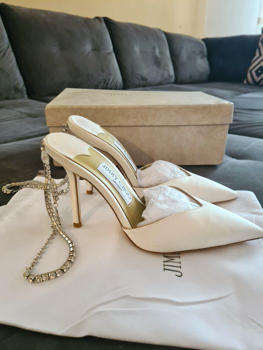 Sandale Jimmy Choo Saeda - satin/ptemium/full pack