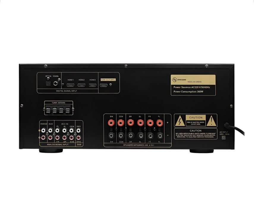 Усилитель звука/AV ресивер Hyper Sound 6480HD