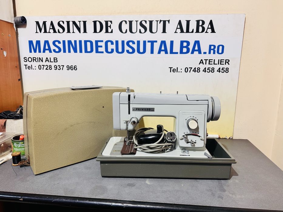 Masina de cusut Privileg cu piese metalice