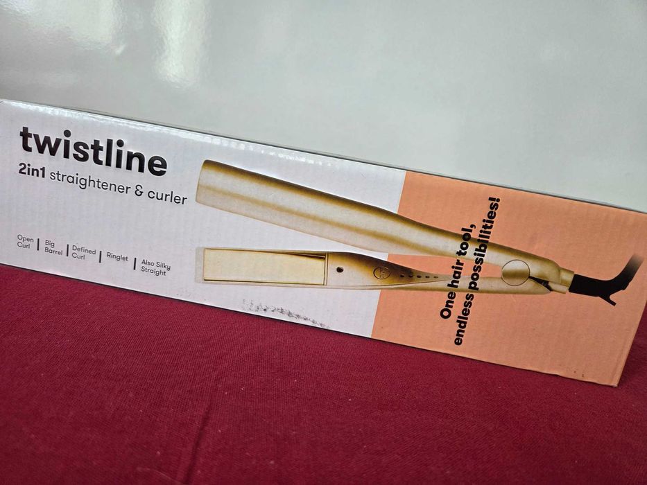 Преса и маша за коса Twistline 2in1 – НОВА