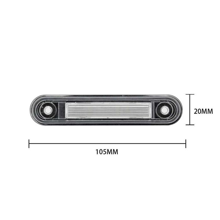 LED плафони заден номер Mercedes W124 W201 W202 Canbus Супер ярки !