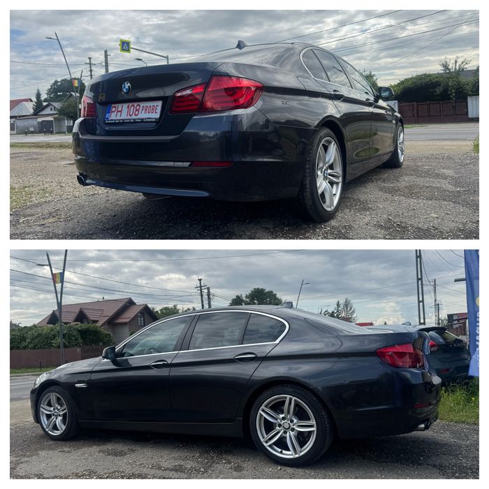 Bmw 520d F10 **xenon**piele**navi mare**Rate/avans zero
