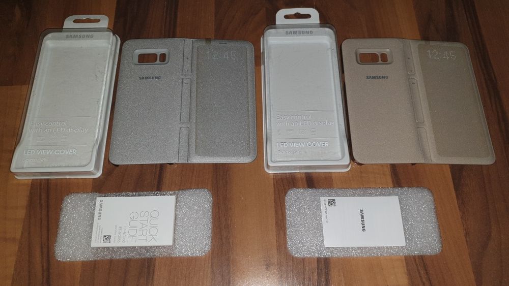 Husa smart activa originala Samsung Led View Cover S8+ S8 Plus G955