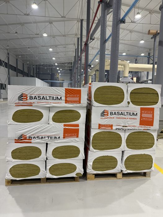 Bazalt Каменная вата {Утеплитель} BASALTIUM завод