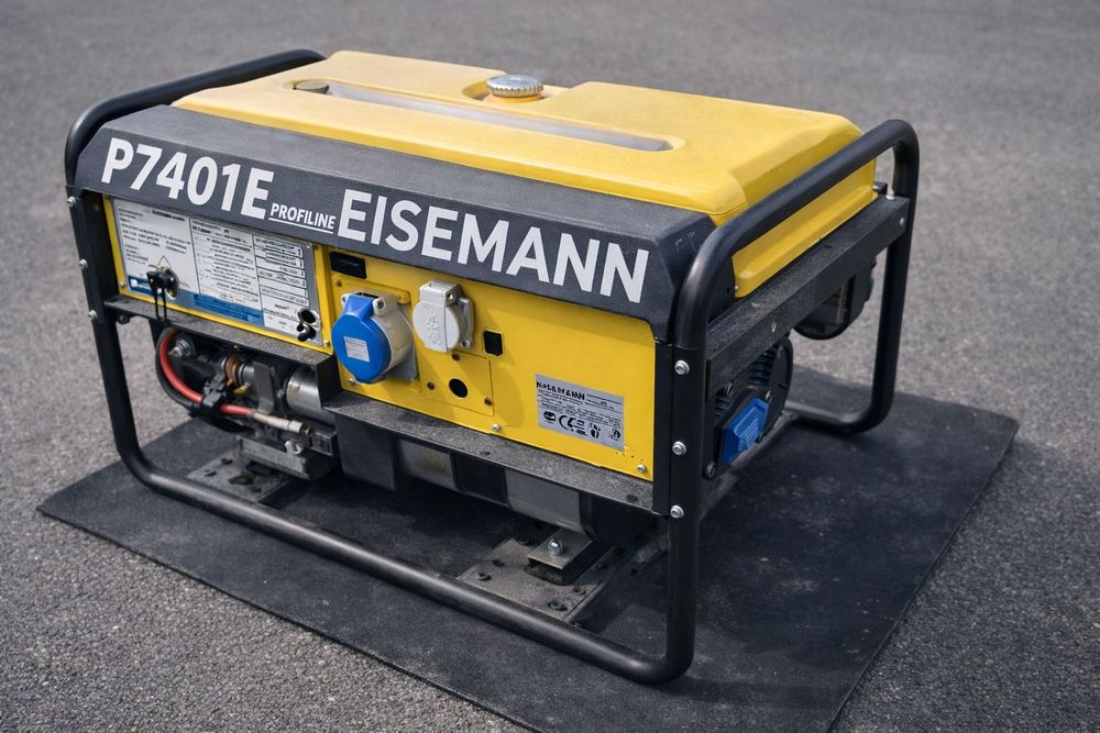 Бензиновый электрогенератор Honda p7401e+blc eisemann