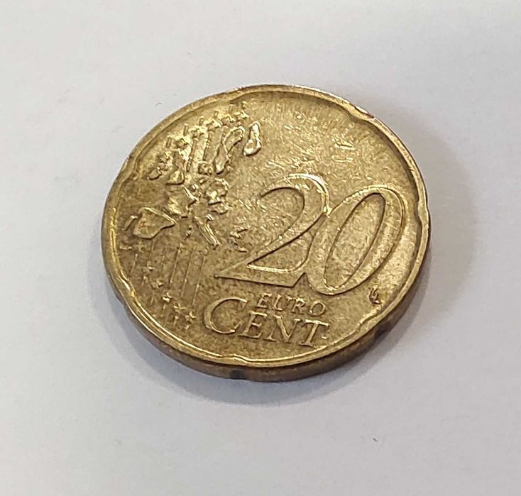 Monedă 20 Euro Cent 2001 - Beatrix Der Nederlanden - Regina Beatrix