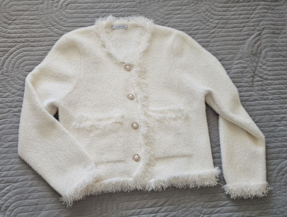 Кашмирена дамски жилетка