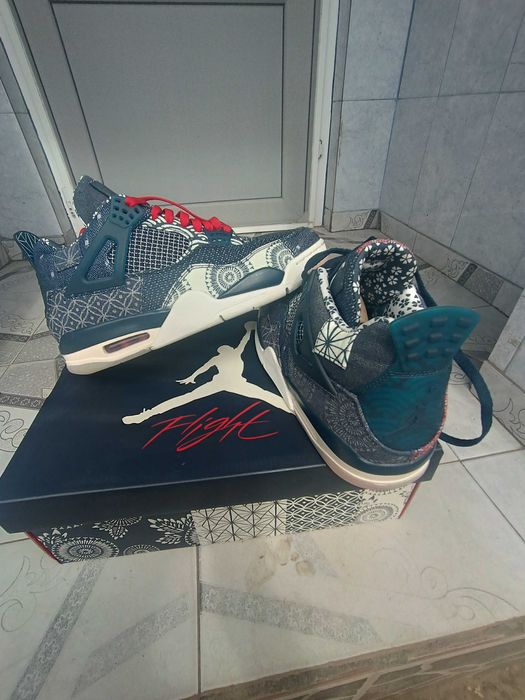Air Jordan 4 retro se blue ocean