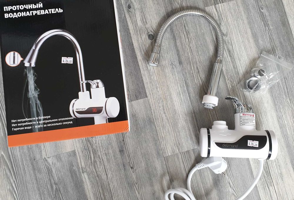 Намален от 74 Проточен Нагревател. Водонагряващ смесител, бойлер