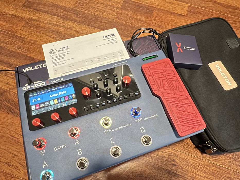 Valeton GP-200X multi-effect guitar processor