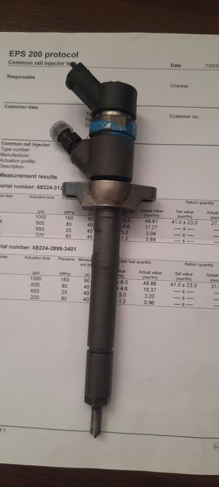 Injectoare 0445110259 verificate Volvo, Ford, Peugeot, Citroen