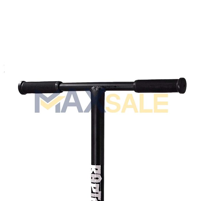 Детска тротинетка черна и синьо олекена спорт триколка колела скутер