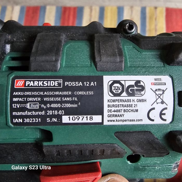 Винтовет закупен от Германия не се използва и за това се продава.