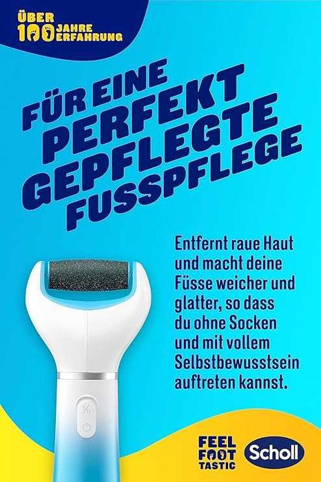 Електрическа пила, синя Scholl Expert Care
