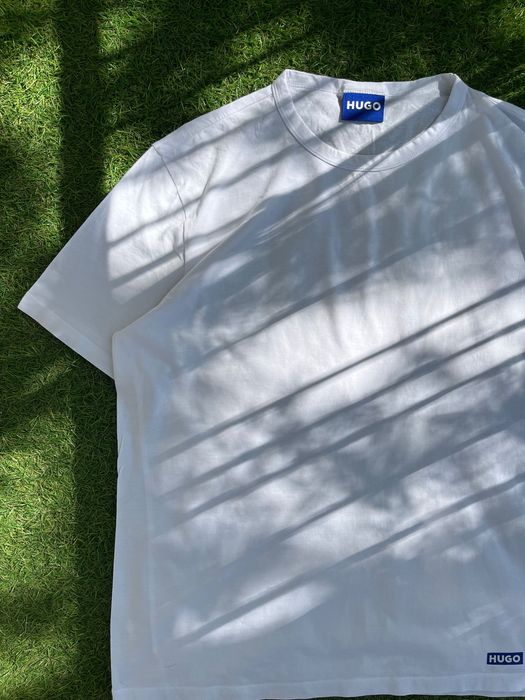 Мъжка блузка с къс ръкав : HUGO Naolo Regular Fit Blue M