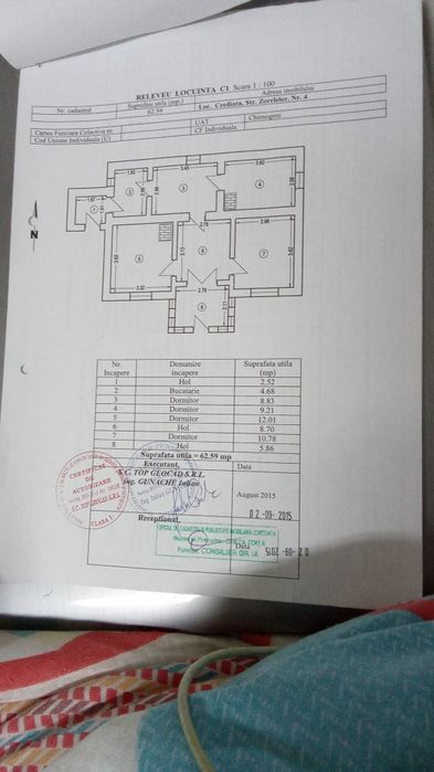 DE VANZARE CREDINȚA com Chirnogeni,Jud Constanța.