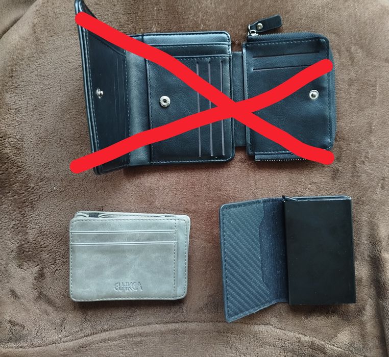 RFID защитени портфейли