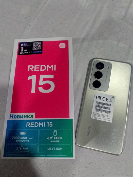 Redmi 15 sotiladi srochna yangi
