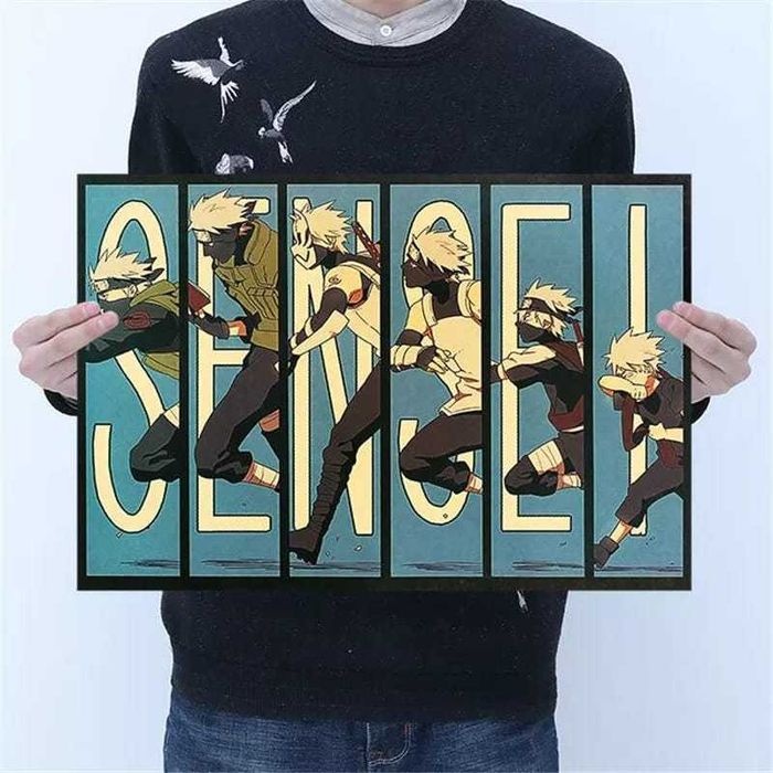 Poster naruto anime cartonat diverse modele