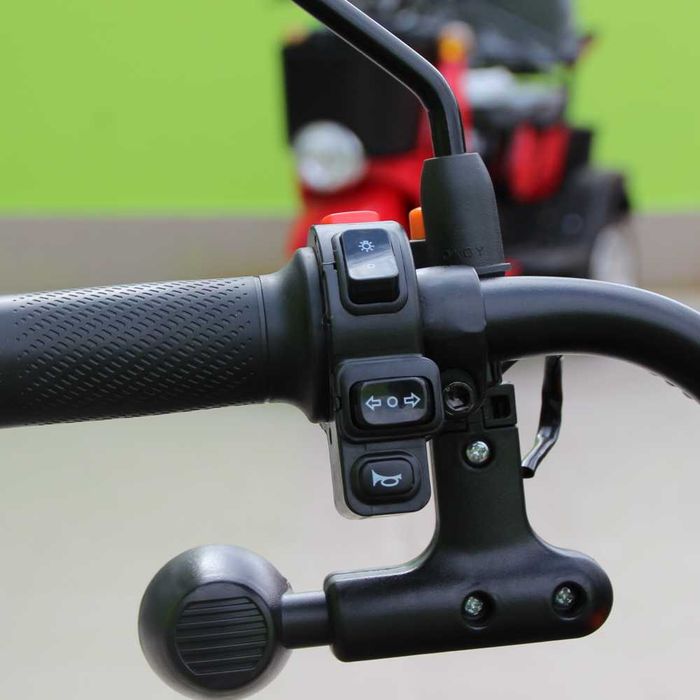 Триместна Електрическа Триколка MaxMotors X1, 1500W, ORANGE