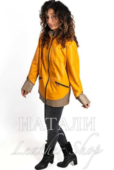 Дамско кожено яке Елеонора