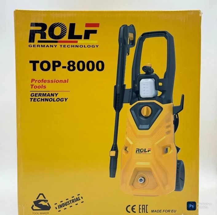 Аппарат мойки высокого давления ROLF TOP-8000 из Первых Рук Гарания