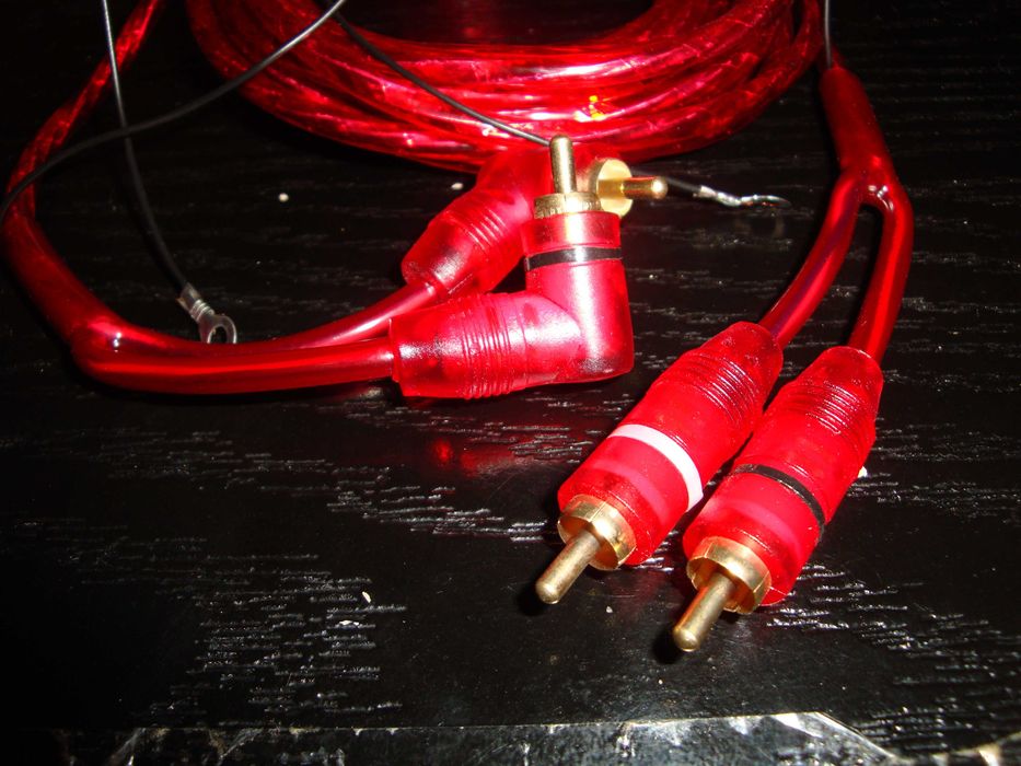 cablu audio RCA la RCA stereo ecranat fir remote lungime 5m subwoofer