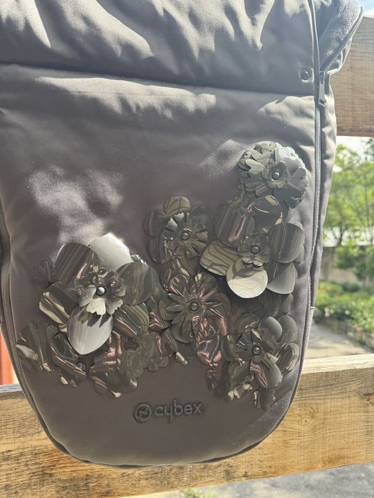 Cybex Priam Simply Flowers Grey 2 în 1