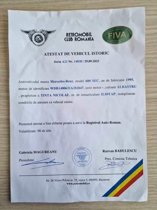 Mercedes S 420 Coupe Import Retrocar 1995 VIDEO