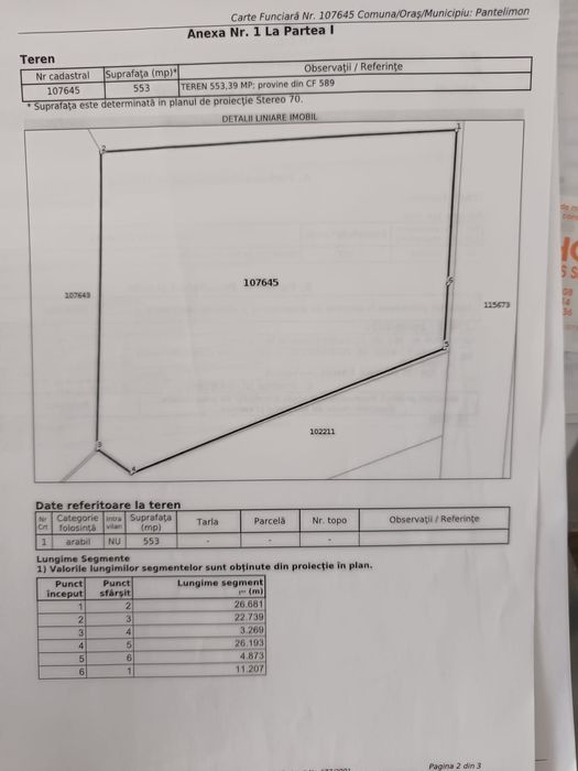 Închiriez teren Pantelimon ilfov, preț negociabil