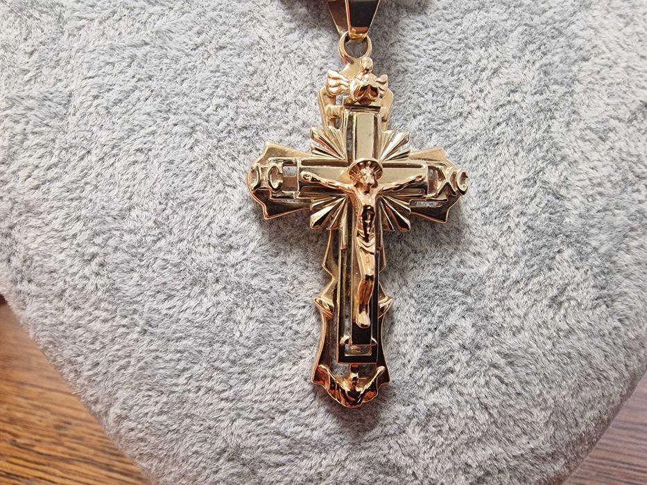 Мъжки Зланет Синджир Бисмарк с Кръст.