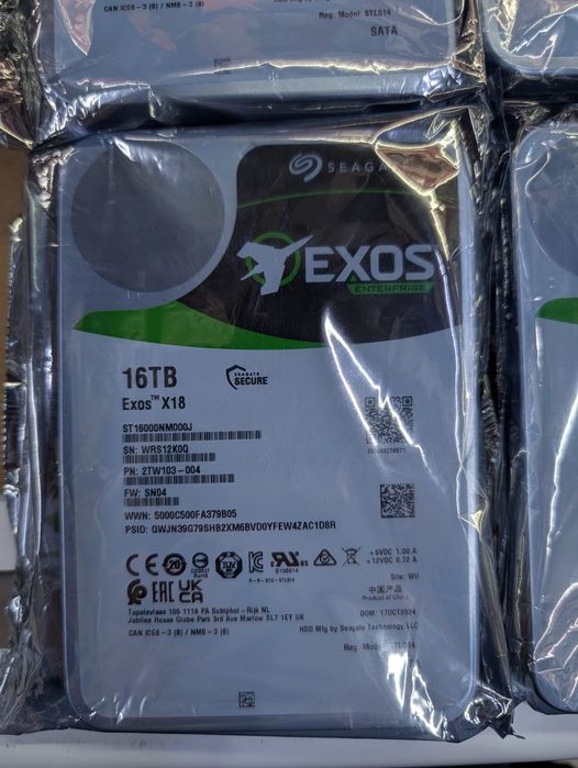 Seagate Exos 16Tb