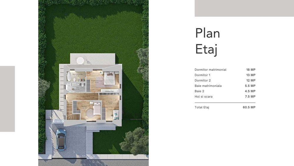 Dezvoltator - Vile P+1, cartier privat, Str. Independentei Buftea