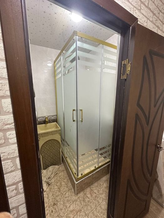 Душ кабина каленное стекло 10 мм душевые перегородки