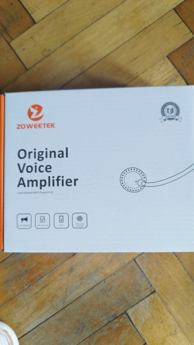 Amplificator sunet portabil cu microfon si mp3 player/boxa nou