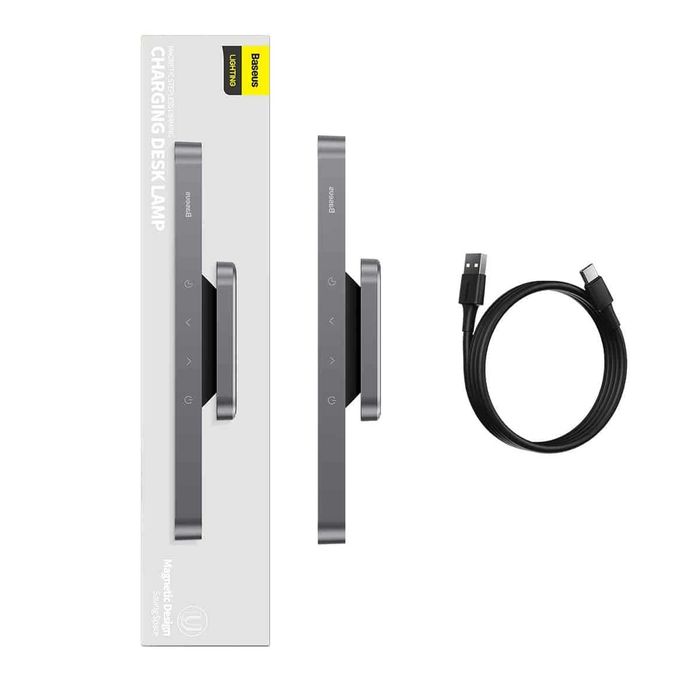 Настольная зарядная лампа Baseus магнитным регулированием яркости