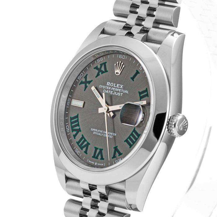 Rolex Datejust 41mm “Wimbledon”  126300 Jubilee