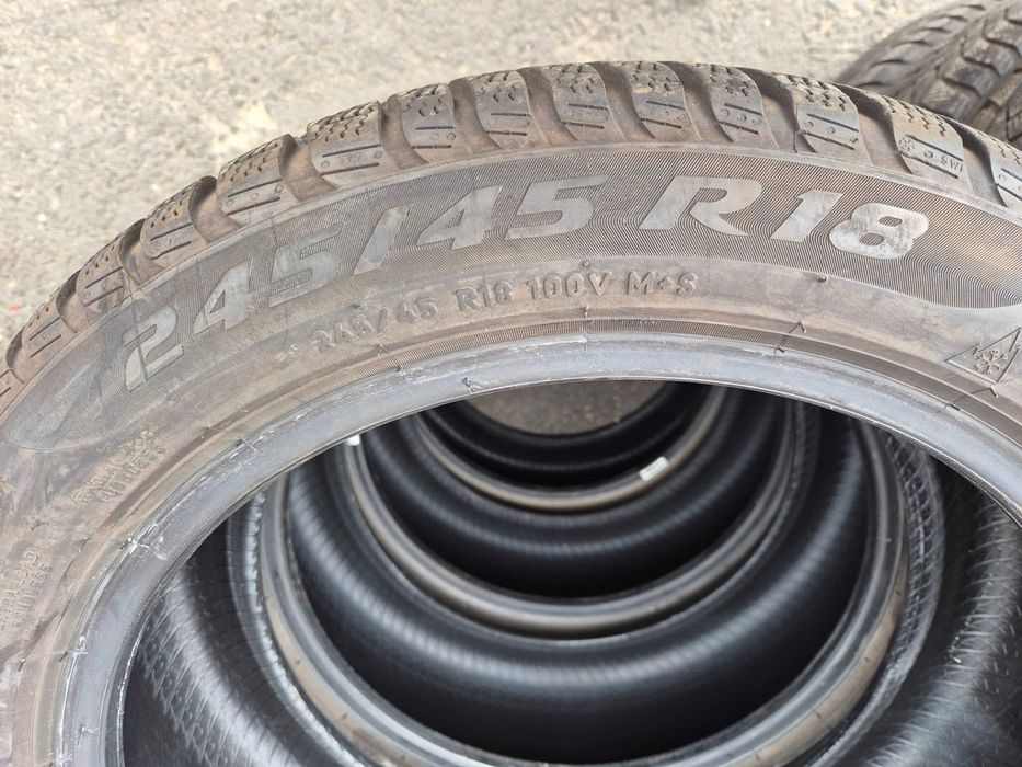 4 Anvelope M+S IARNA - 245/45/18 - 275/40/18 - PIRELLI OEM BMW / Mercedes - CA NOU - DOT 2022 - 2021 !