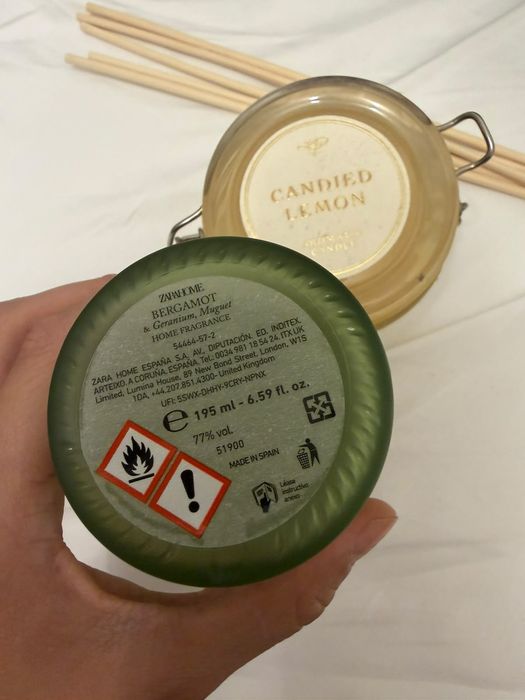 Zara свечка, аромадиффузор