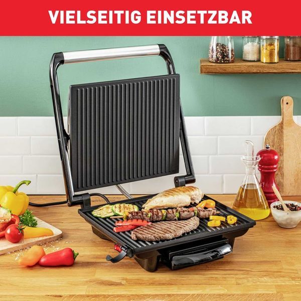 Нов Грил Сандвич Тостер Tefal Inicio GC241D12, 2000W, 2 години Гаранция, Незалепващо Покритие