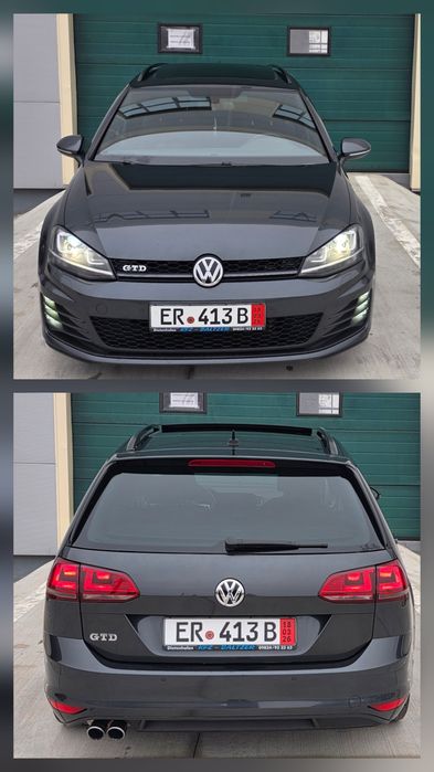W Golf 7 GTD 2.0TDI 184cp Automat Ful