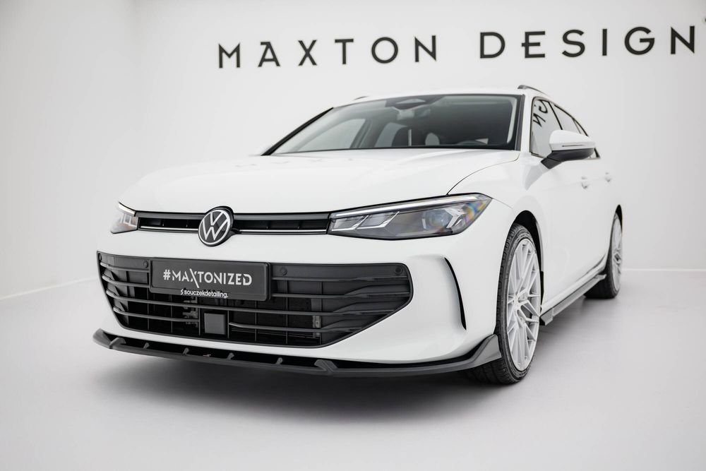 Спойлер за предна броня Maxton design за VW Passat B9 (2023-)