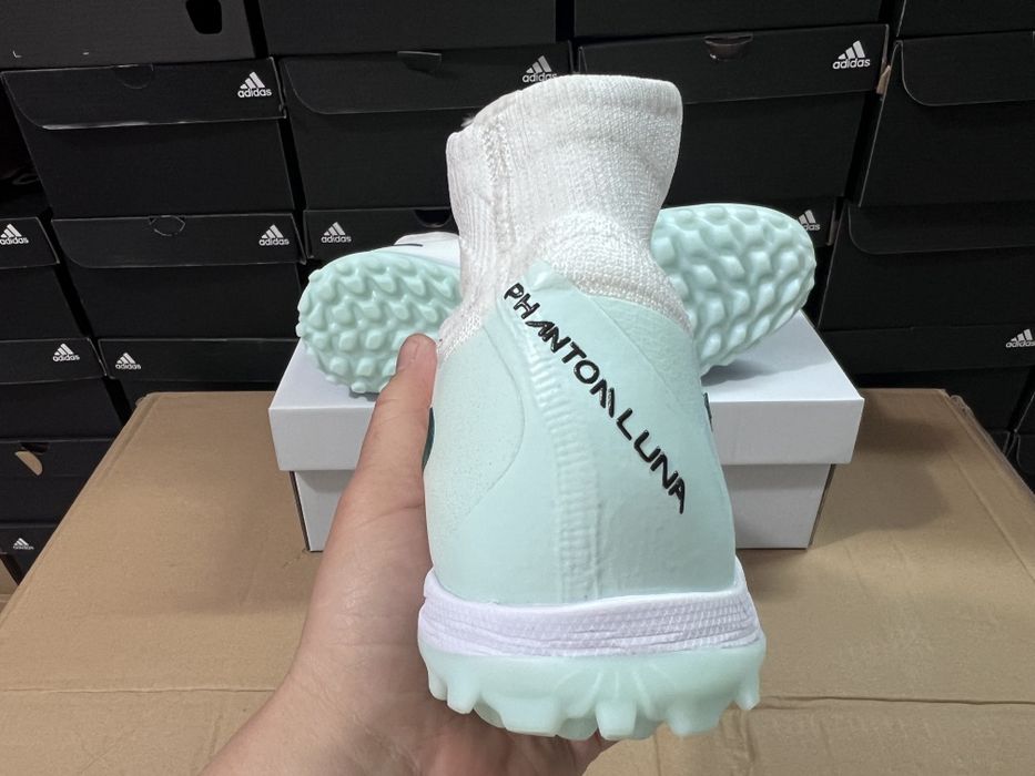 Ghete Fotbal Nike Phantom Luna II Elite TF - Emerald/White - Profesion