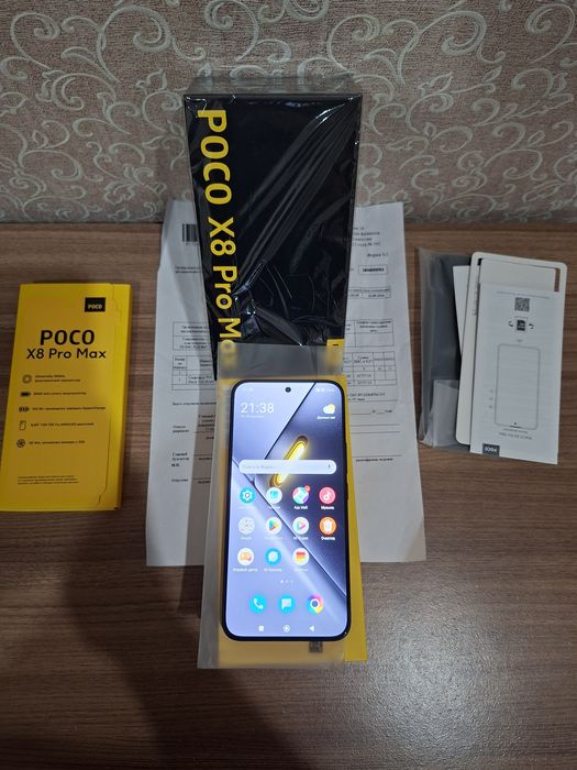 Новый! Poco X8 Pro Max 12/512gb Black
