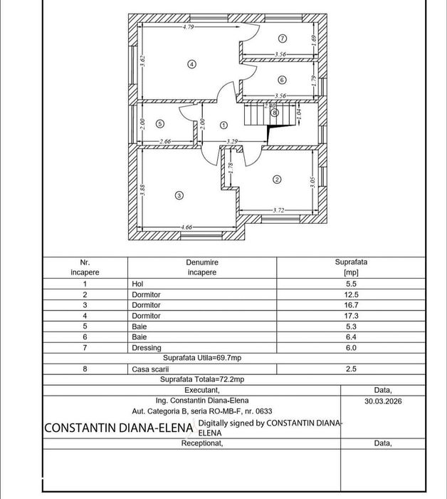 Vila 4 camere Balotesti