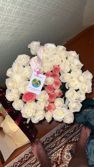 Букет цветы свежие
