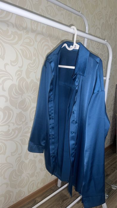 Рубашка атласная