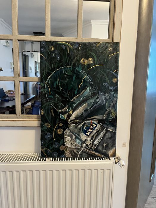 Tablou pictat in acrilice